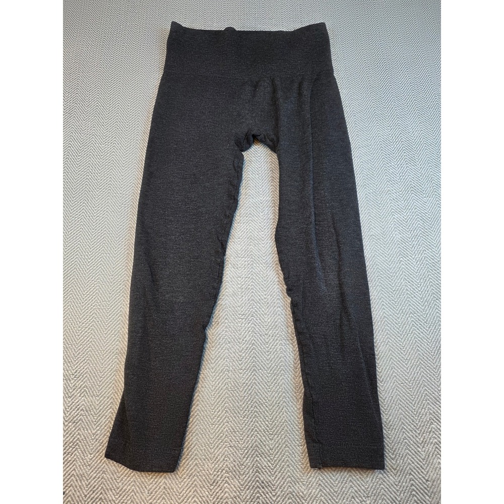 A New Day Womens High Waisted Seamless Leggings Charcoal Gray Heather S/M